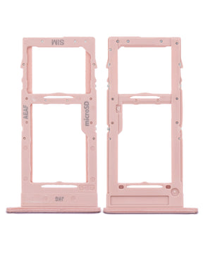 Replacement Single Sim Card Tray Compatible For Samsung Galaxy A51 5G (A516 / 2020) (Prism Cube Pink)