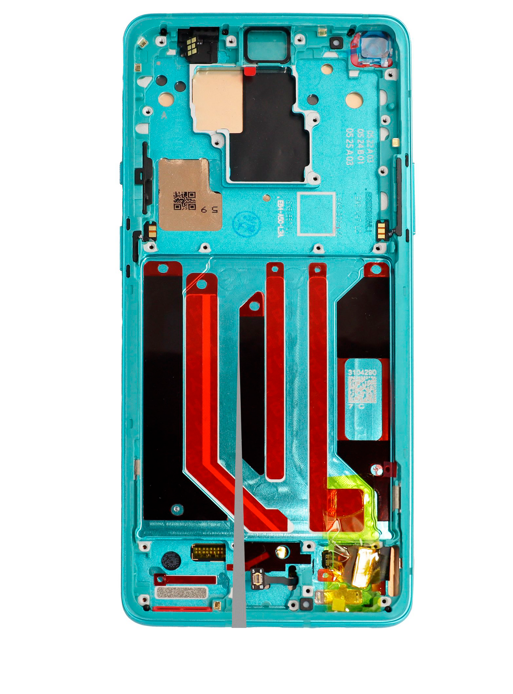 Replacement OLED Assembly With Frame Compatible For OnePlus 8 Pro (Refurbished) (Glacial Green)