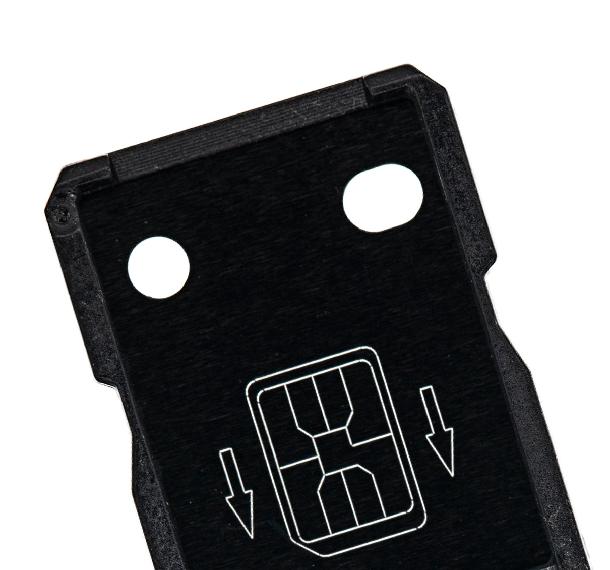 Replacement Dual Sim Card Tray Compatible For OnePlus 8 Pro (Onyx Black)