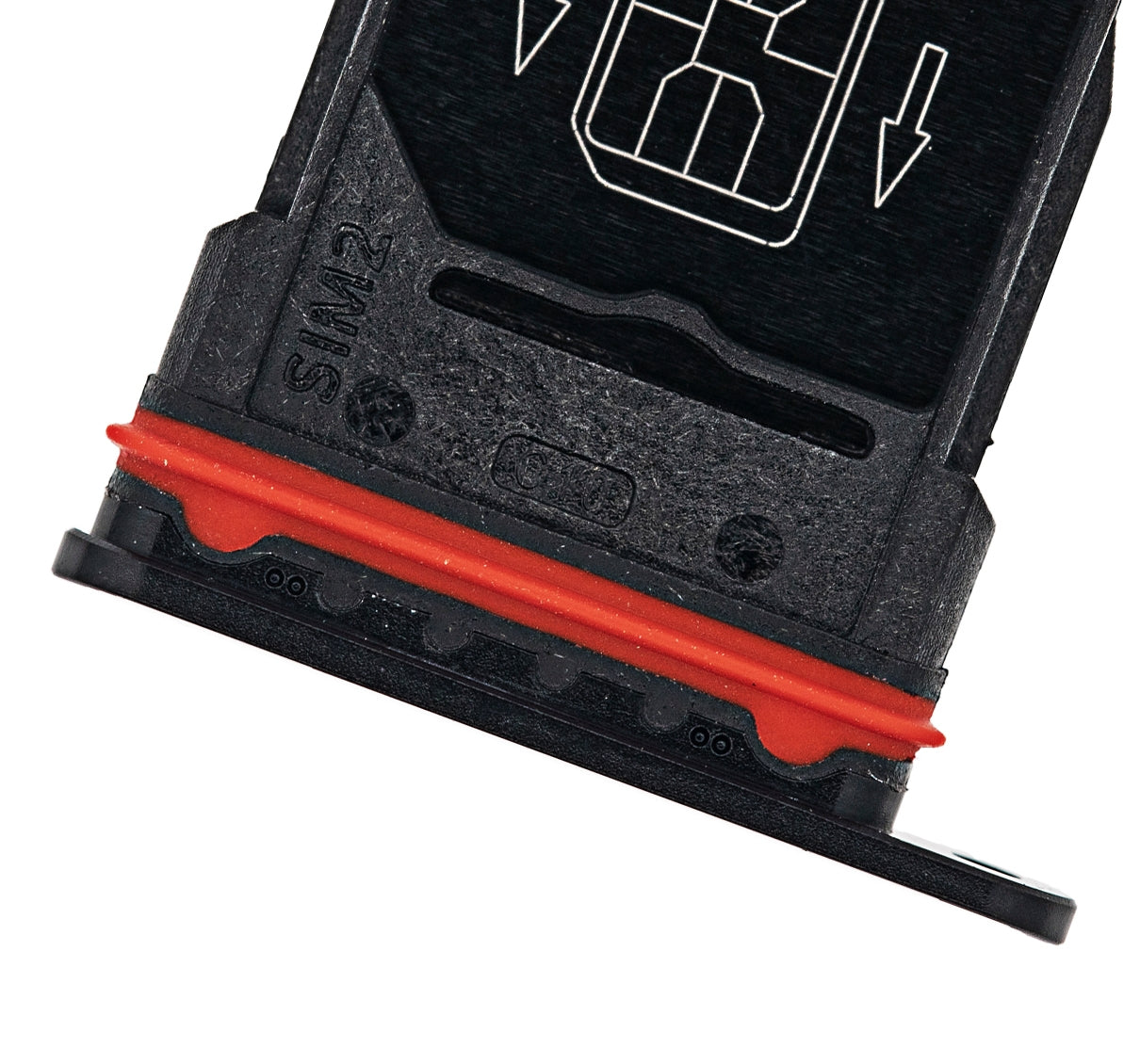 Replacement Dual Sim Card Tray Compatible For OnePlus 8 Pro (Onyx Black)