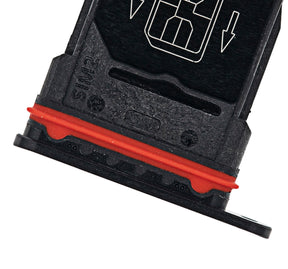 Replacement Dual Sim Card Tray Compatible For OnePlus 8 Pro (Onyx Black)