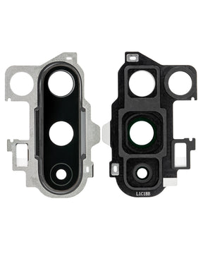 Replacement Back Camera Lens With Bracket Compatible For OnePlus 8 Pro (Onyx Black)