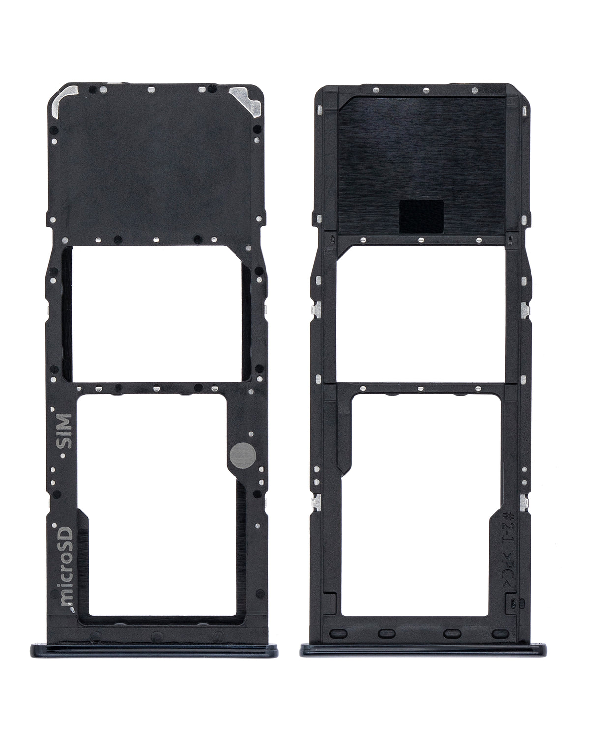 Single Sim Card Tray Compatible For Samsung Galaxy A50S (A507 / 2019) (Prism Crush Black)