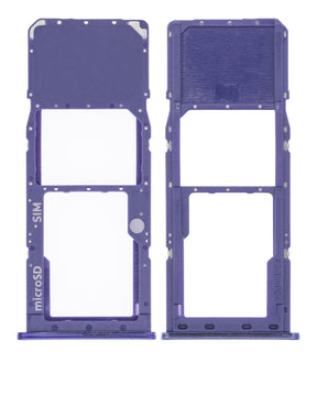 Dual Sim Card Tray Compatible For Samsung Galaxy A50S (A507 / 2019) (Prism Crush Violet)