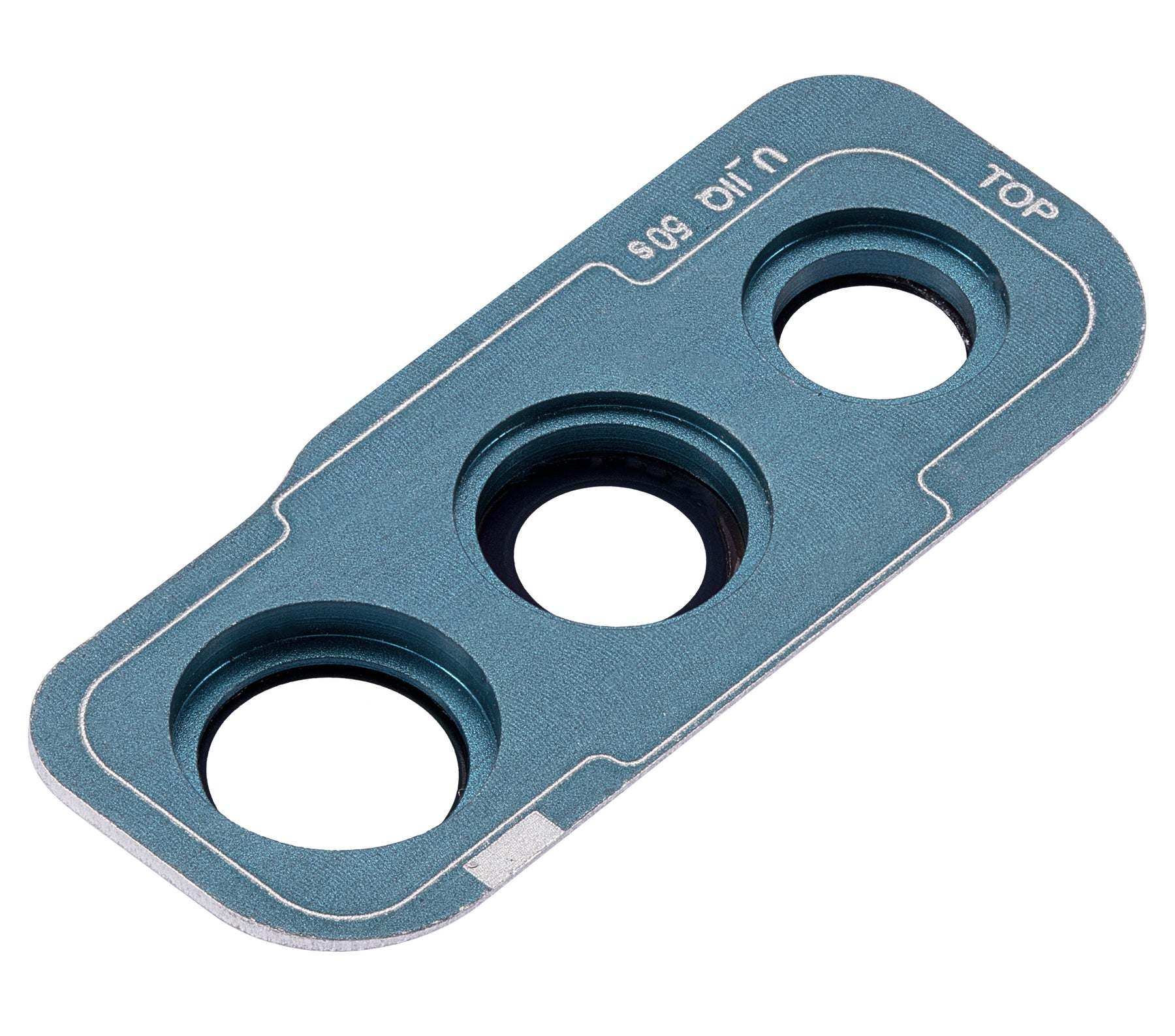 Back Camera Glass Lens and Cover Bezel Compatible For Samsung Galaxy A50S (A507 / 2019) (Prism Crush Green)