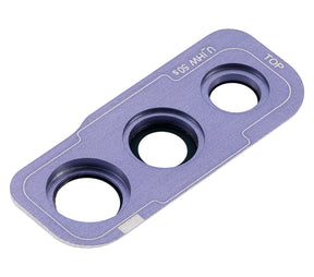 Back Camera Glass Lens And Cover Bezel Compatible For Samsung Galaxy A50S (A507 / 2019) (Prism Crush Violet)