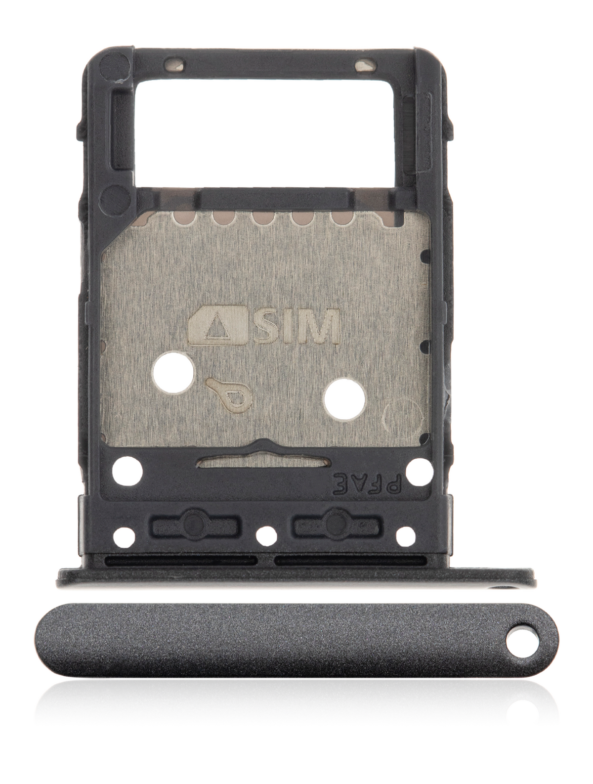 Sim Card Tray Compatible For Samsung Galaxy Tab S6 Lite 10.4" (P610 / P615) (2020) (Black)