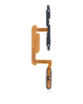 Power & Fingerprint Reader With Flex Cable Compatible For Samsung Galaxy Tab S7 11" (T870 / T875 / T876) (2020) (Mystic Silver)