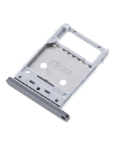 Single Sim Card Tray Compatible For Samsung Galaxy Tab S7 Plus 12.4" (T970 / T975 / T976) (2020) (Mystic Black)