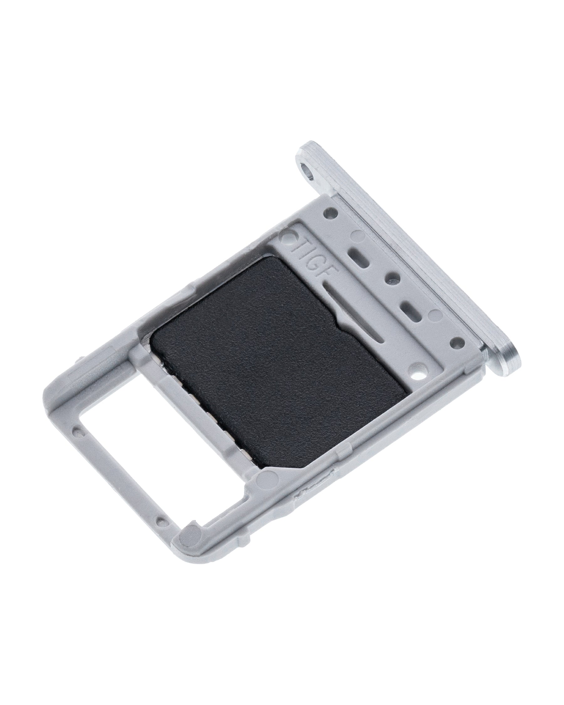 Single Sim Card Tray Compatible For Samsung Galaxy Tab S7 Plus 12.4" (T970 / T975 / T976) (2020) (Mystic Silver)