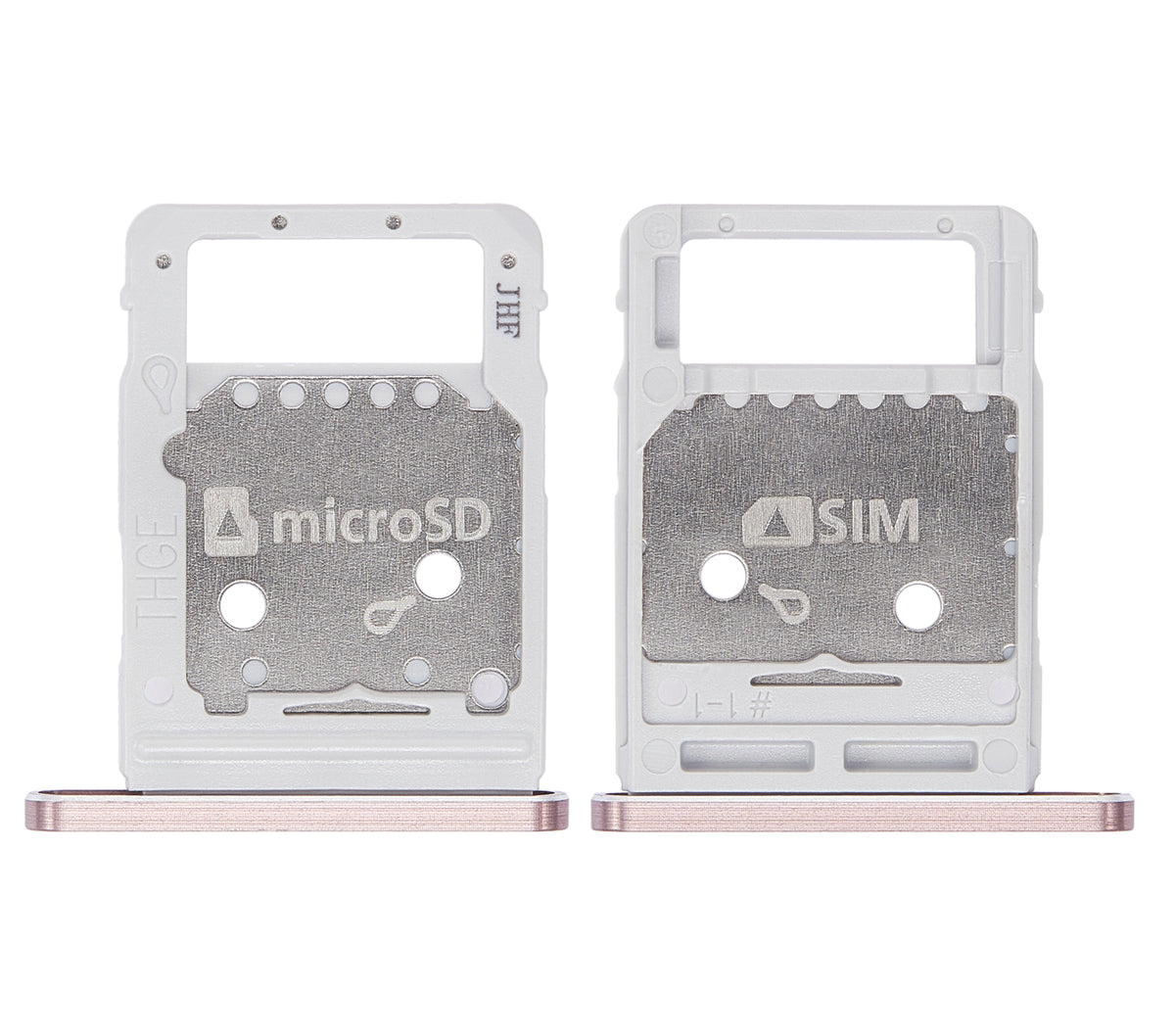 Single Sim Card Tray Compatible For Samsung Galaxy Tab S7 Plus 12.4" (T970 / T975 / T976) (2020)(Gold)