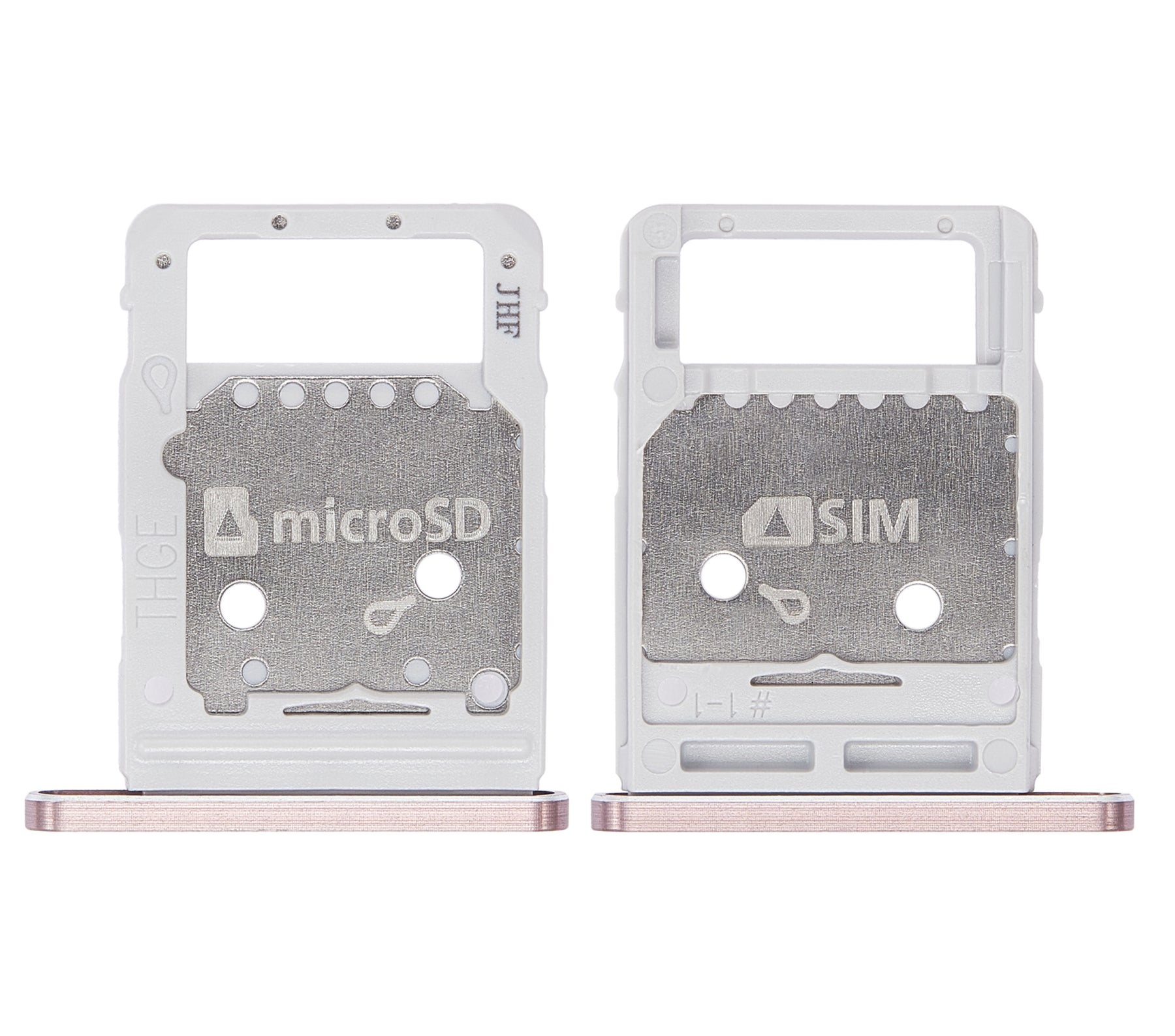 Single Sim Card Tray Compatible For Samsung Galaxy Tab S7 Plus 12.4" (T970 / T975 / T976) (2020)(Gold)