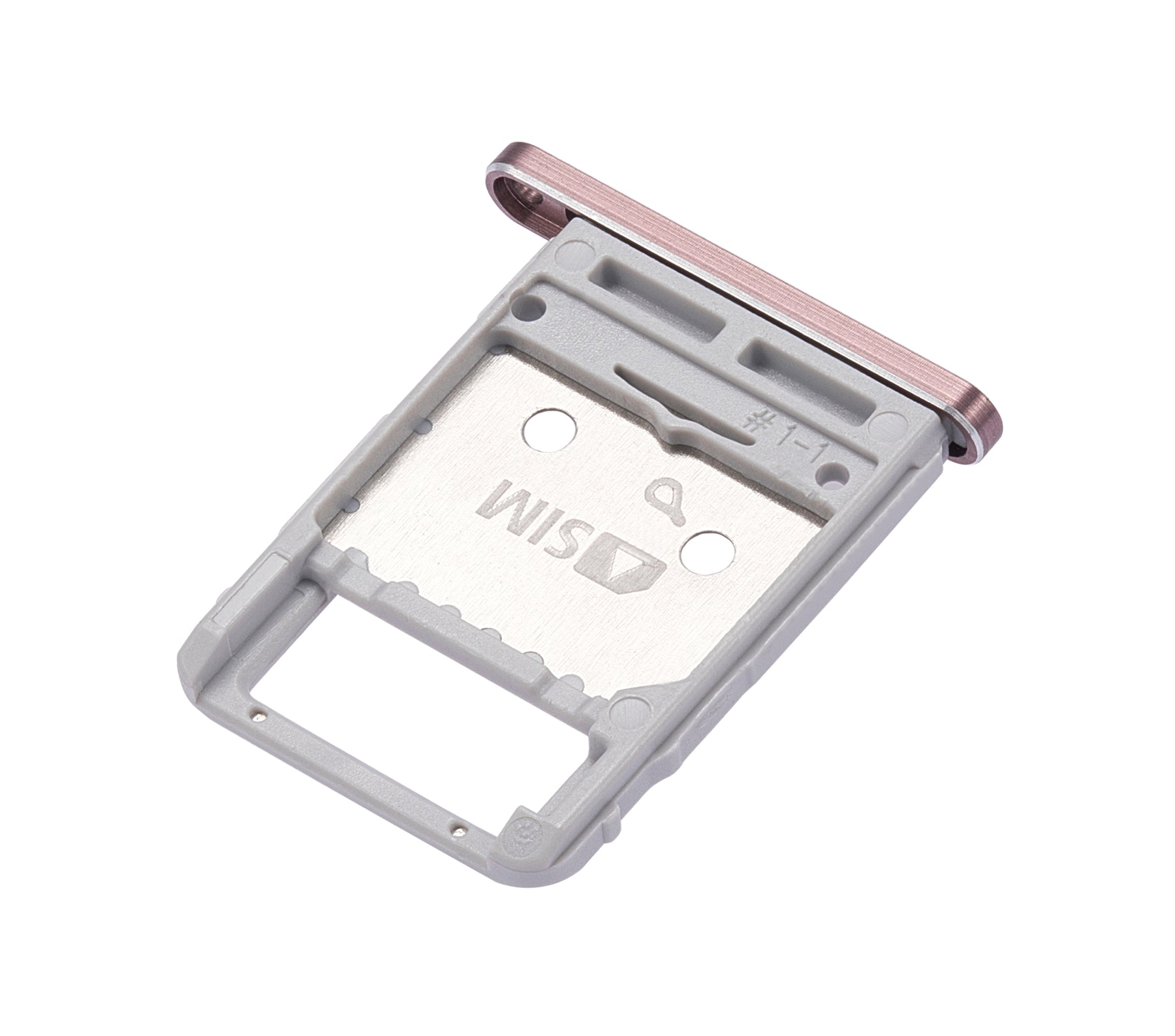 Single Sim Card Tray Compatible For Samsung Galaxy Tab S7 Plus 12.4" (T970 / T975 / T976) (2020)(Gold)