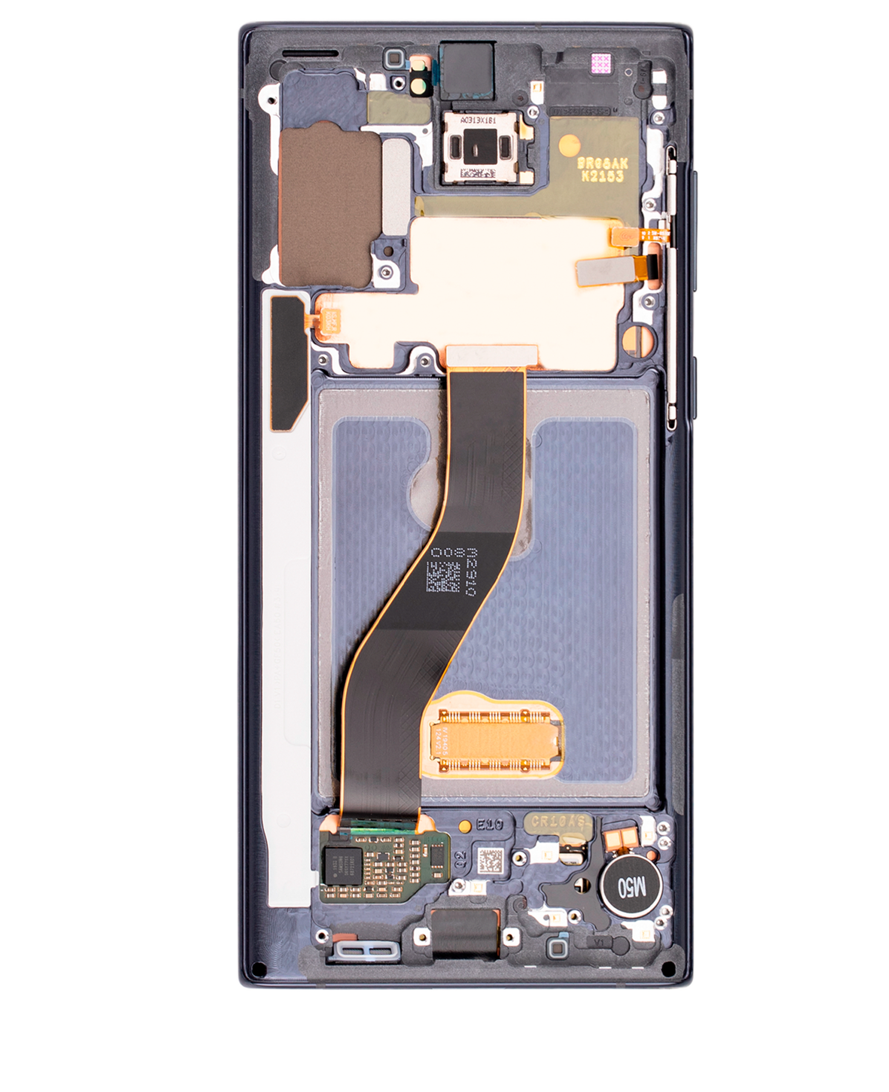 Replacement OLED Assembly With Frame Compatible For Samsung Galaxy Note 10 (Refurbished) (Aura Black)