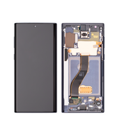 Replacement OLED Assembly With Frame Compatible For Samsung Galaxy Note 10 (Refurbished) (Aura Black)