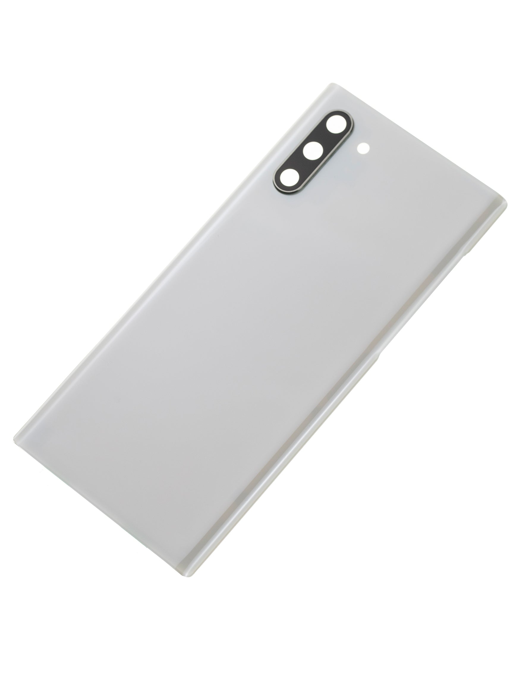 Back Cover Glass With Camera Lens Replacement  Compatible For Samsung Galaxy Note 10 (Service Pack) (Aura White)
