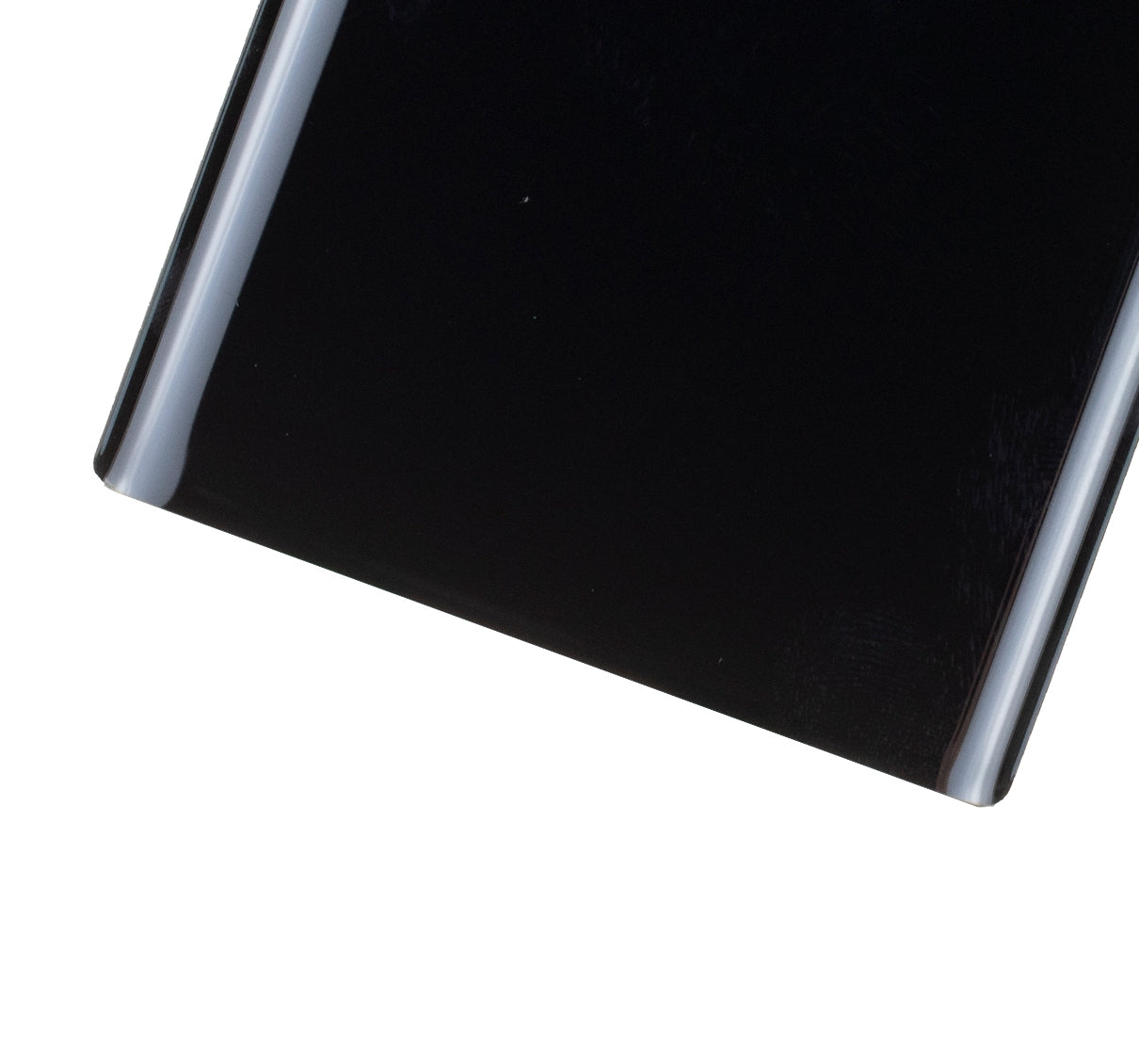 Replacement Back Cover Glass With Camera Lens Compatible For Samsung Galaxy Note 10 (Service Pack) (Aura Black)