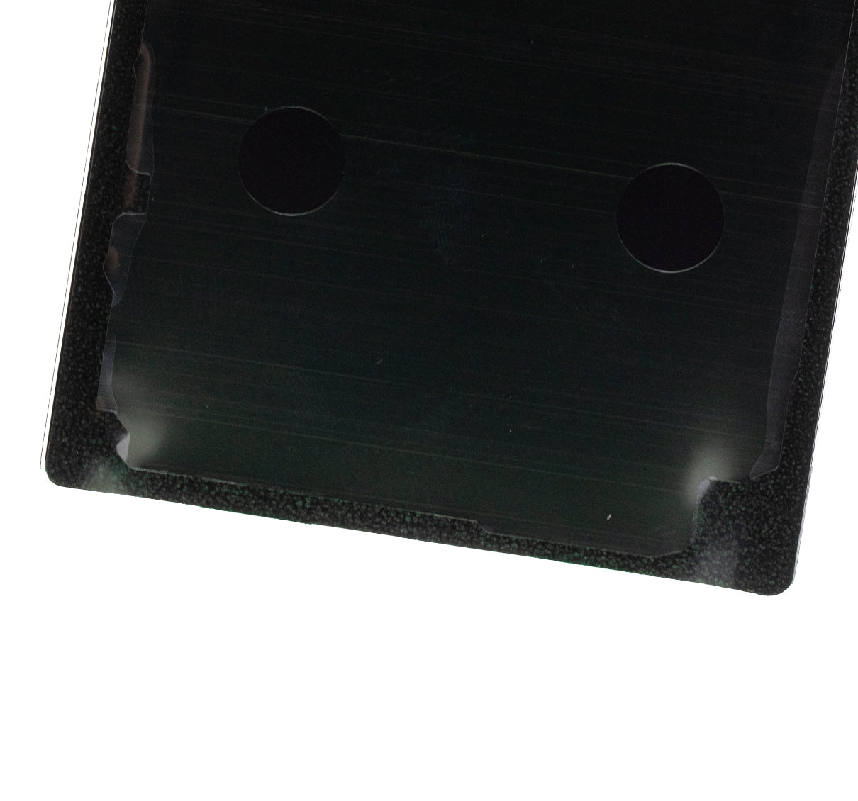 Replacement Back Cover Glass With Camera Lens Compatible For Samsung Galaxy Note 10 (Service Pack) (Aura Black)