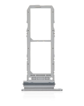 Dual Sim Card Tray Compatible For Samsung Galaxy Note 10 Replacement  (Aura Glow / Silver)