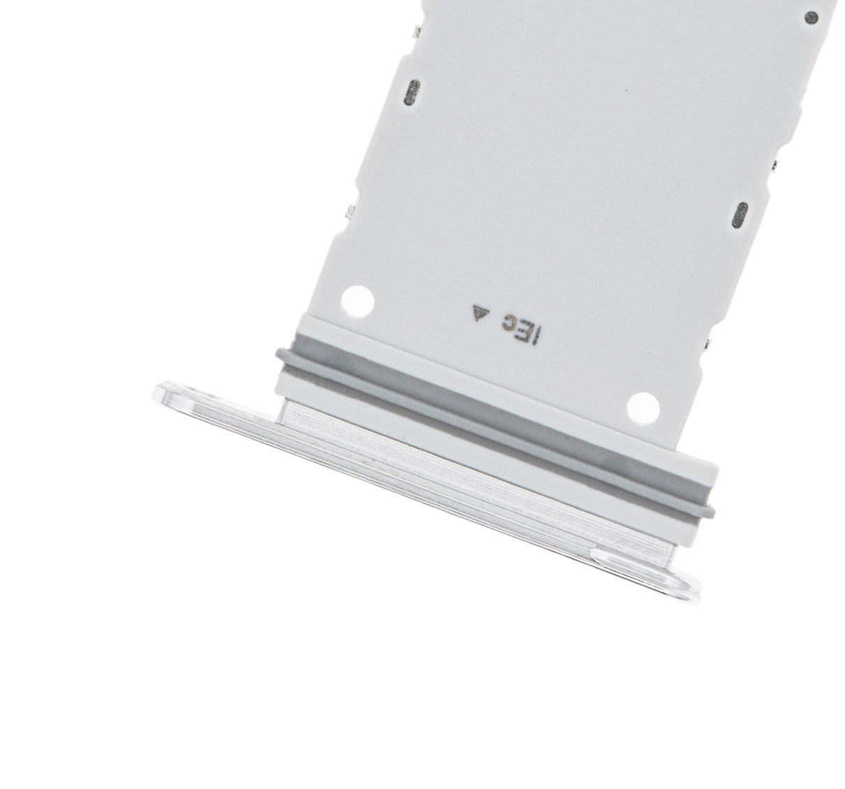 Single Sim Card Tray Replacement Compatible For Samsung Galaxy Note 10 (Aura White)