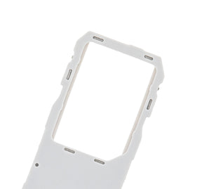 Single Sim Card Tray Replacement Compatible For Samsung Galaxy Note 10 (Aura White)