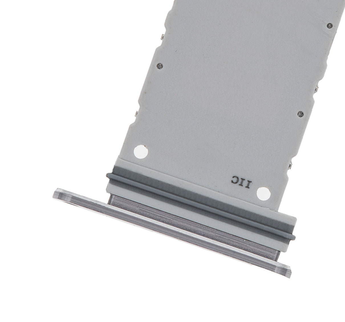 Replacement Single Sim Card Tray Compatible For Samsung Galaxy Note 10 (Aura Glow / Silver)