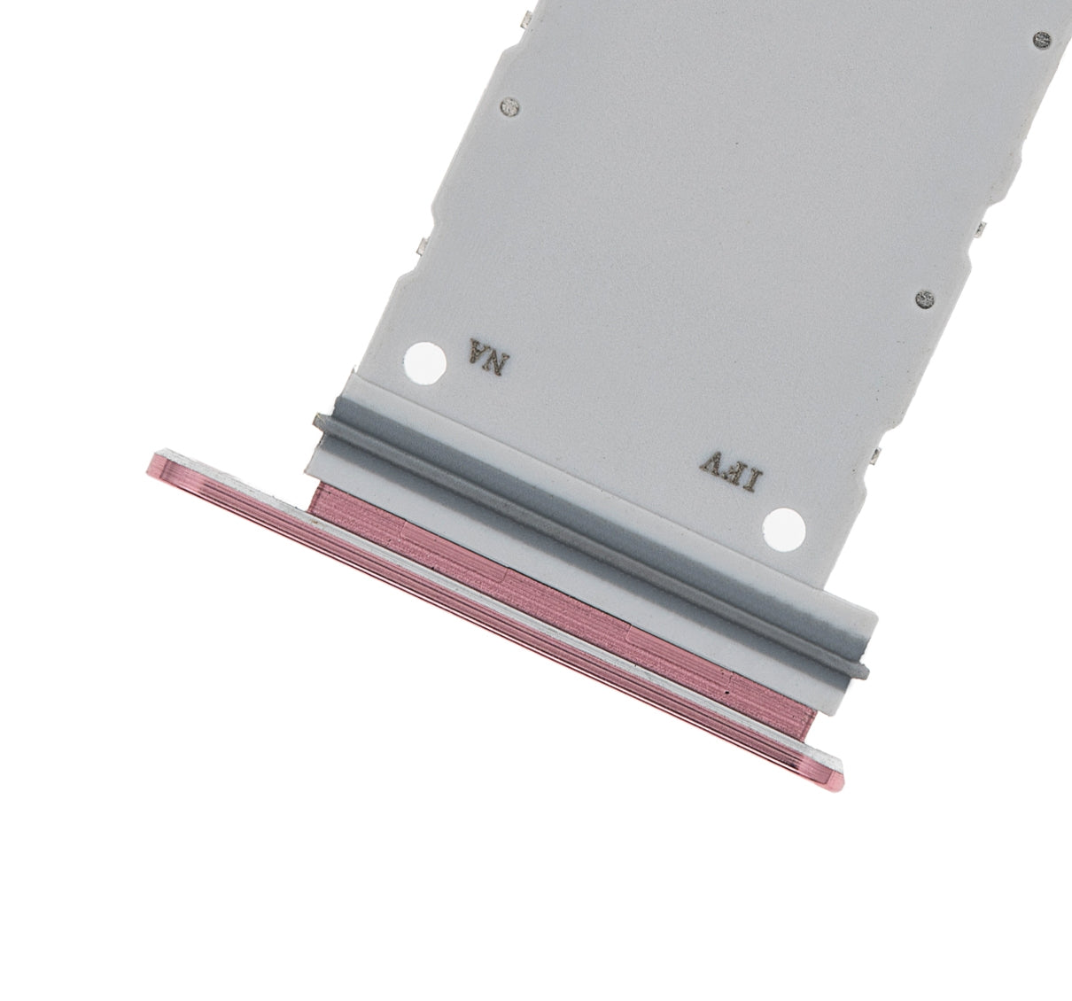 Replacement Single Sim Card Tray Compatible For Samsung Galaxy Note 10 (Aura Pink)