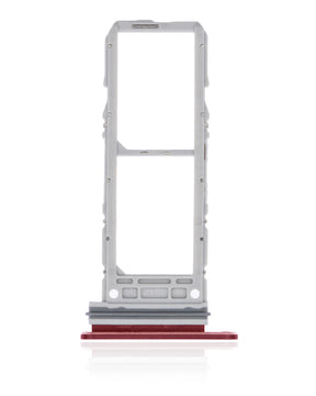 Dual Sim Card Tray Compatible For Samsung Galaxy Note 10 Replacement  (Aura Red)