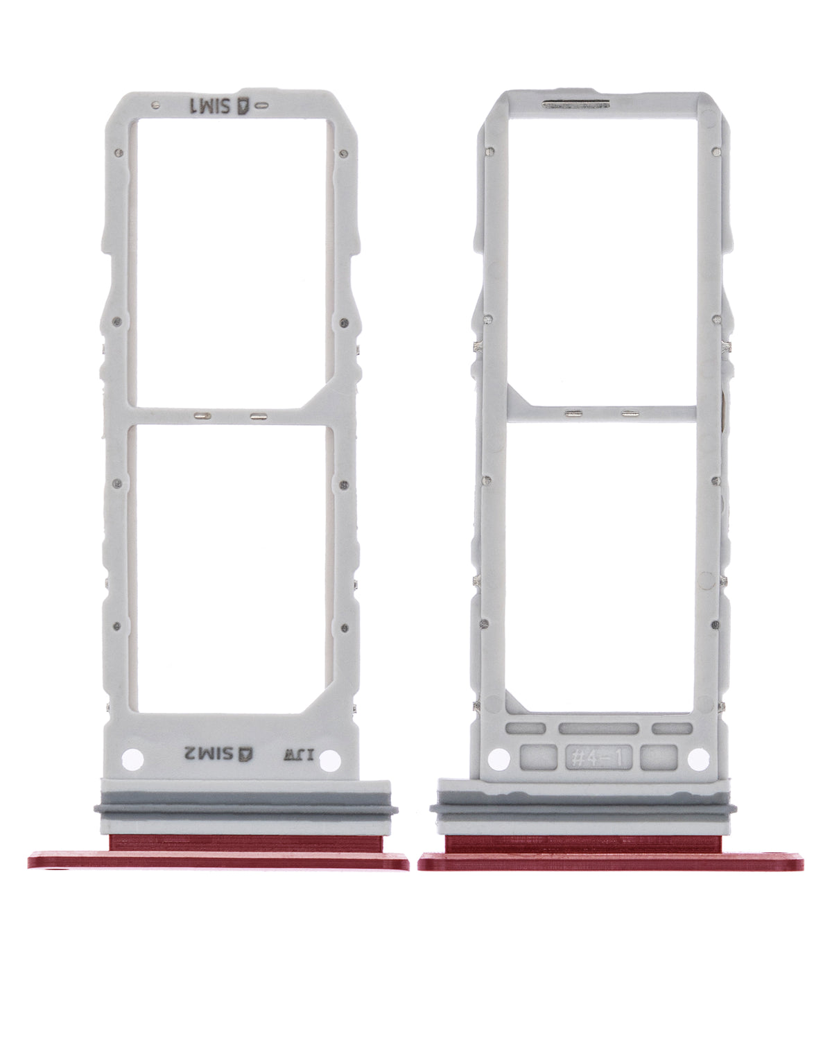 Dual Sim Card Tray Compatible For Samsung Galaxy Note 10 Replacement  (Aura Red)