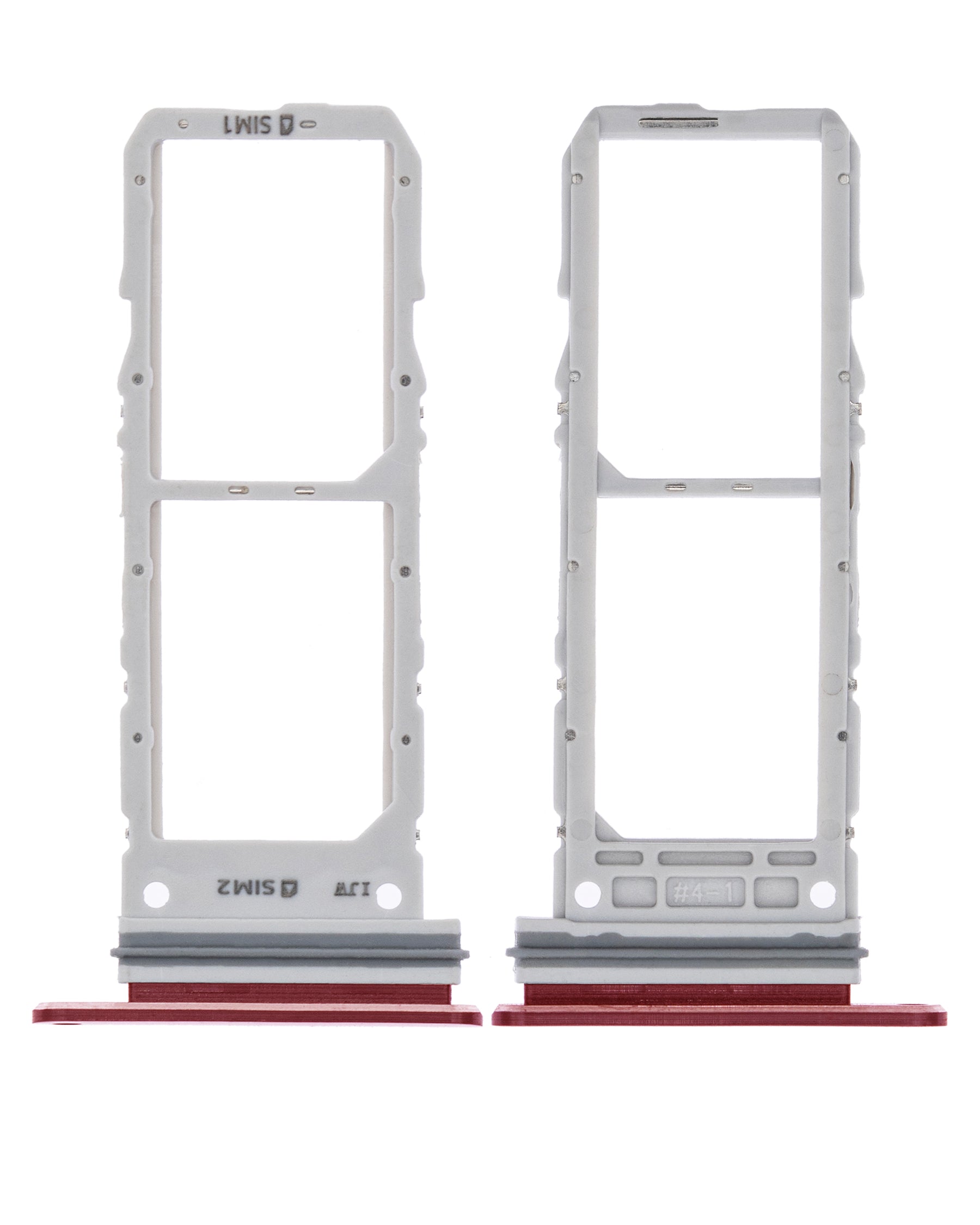 Dual Sim Card Tray Compatible For Samsung Galaxy Note 10 Replacement  (Aura Red)