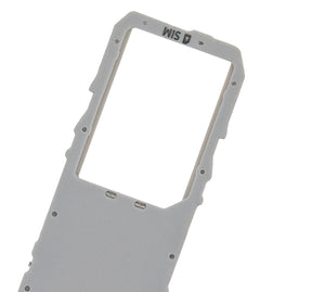 Single Sim Card Tray Compatible For Samsung Galaxy Note 10 Replacement (Aura Red)