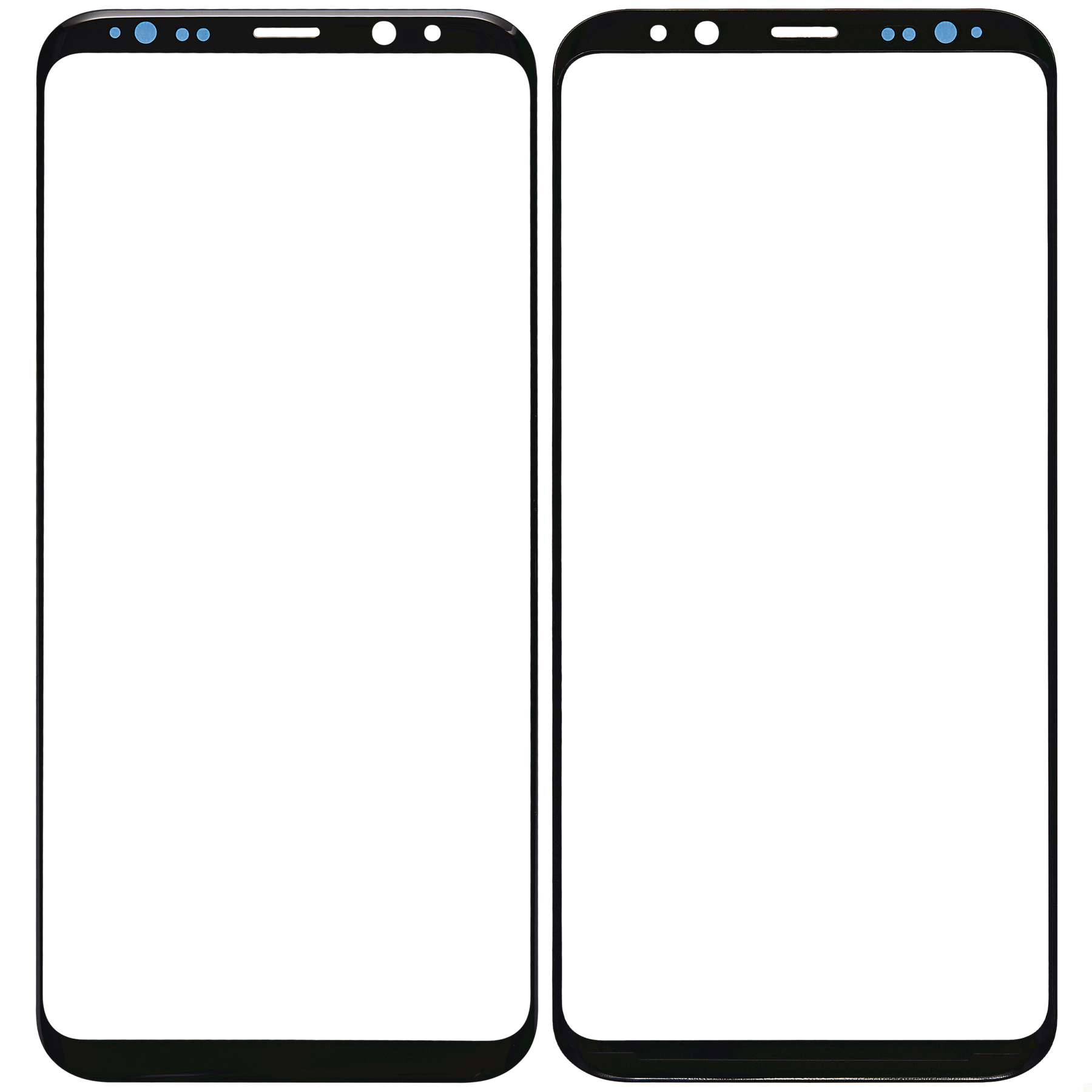 2 in 1 Front Glass With OCA Pre-Installed Compatible For Samsung Galaxy S8 Plus Replacement