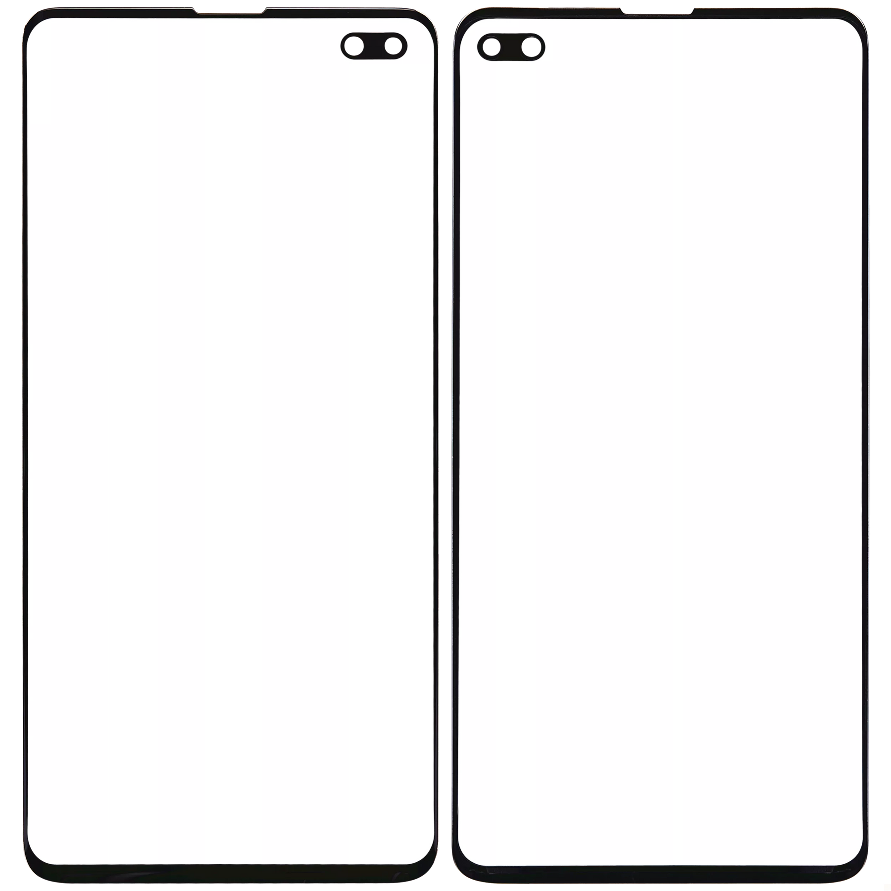 2 in 1 Front Glass With OCA Pre-Installed Compatible For Samsung Galaxy S10 Plus Replacement by Macfactory.Store