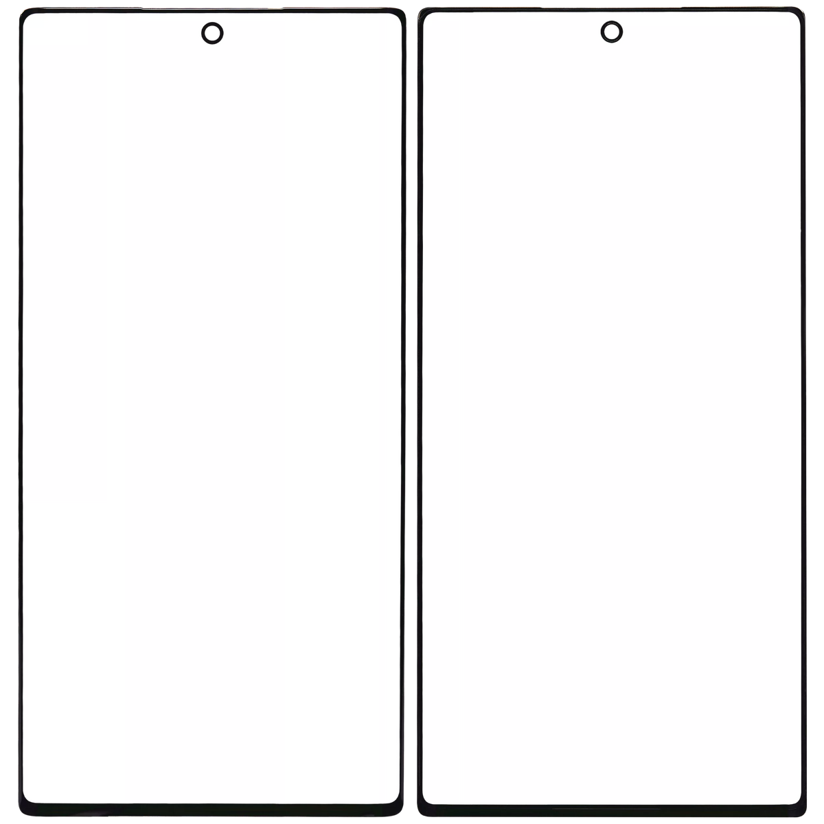 2 in 1 Front Glass With OCA Pre-Installed Compatible For Samsung Galaxy Note 10 Plus Replacement