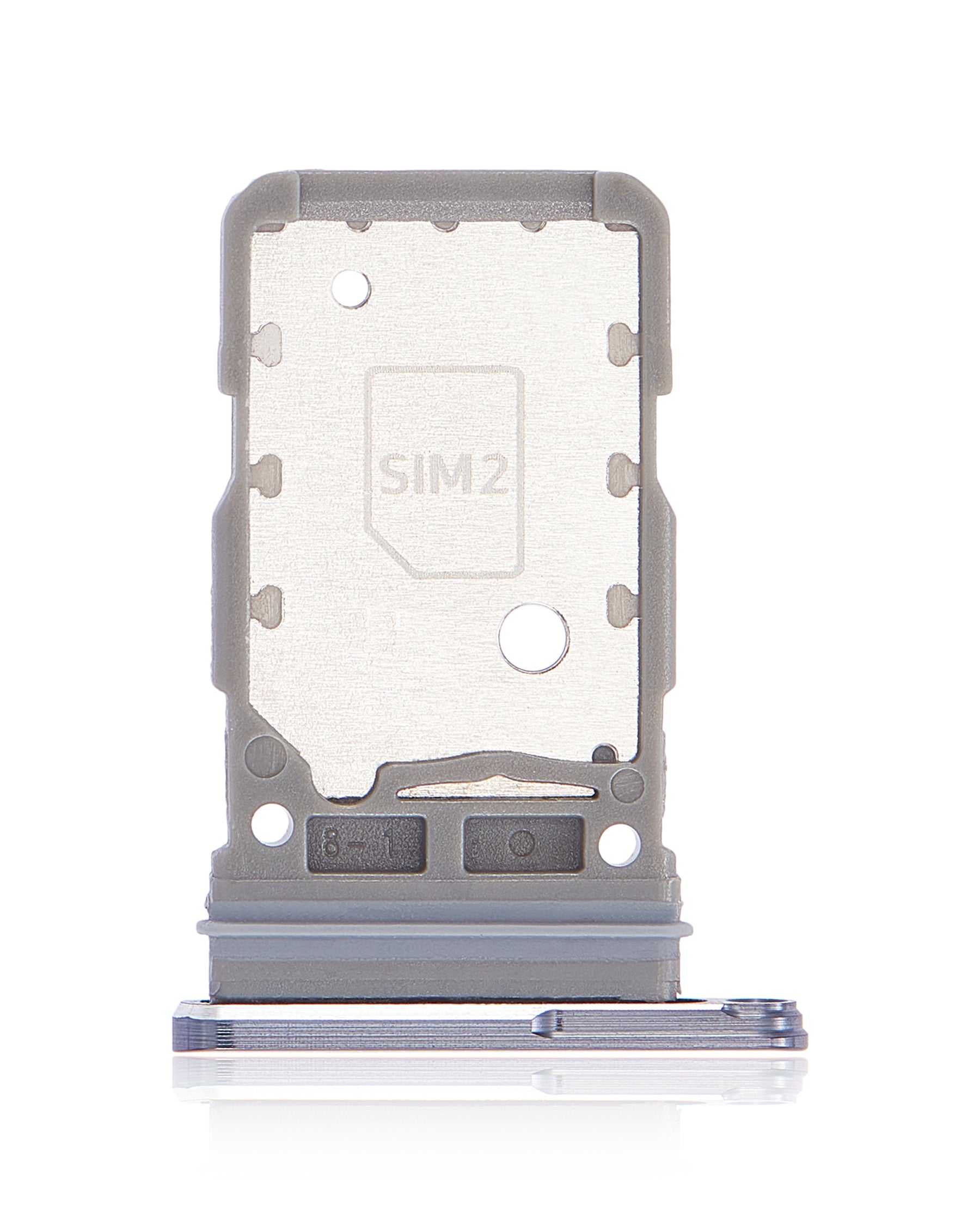 Replacement Dual Sim Card Tray Compatible For Samsung Galaxy S21 Ultra (Phantom Titanium)