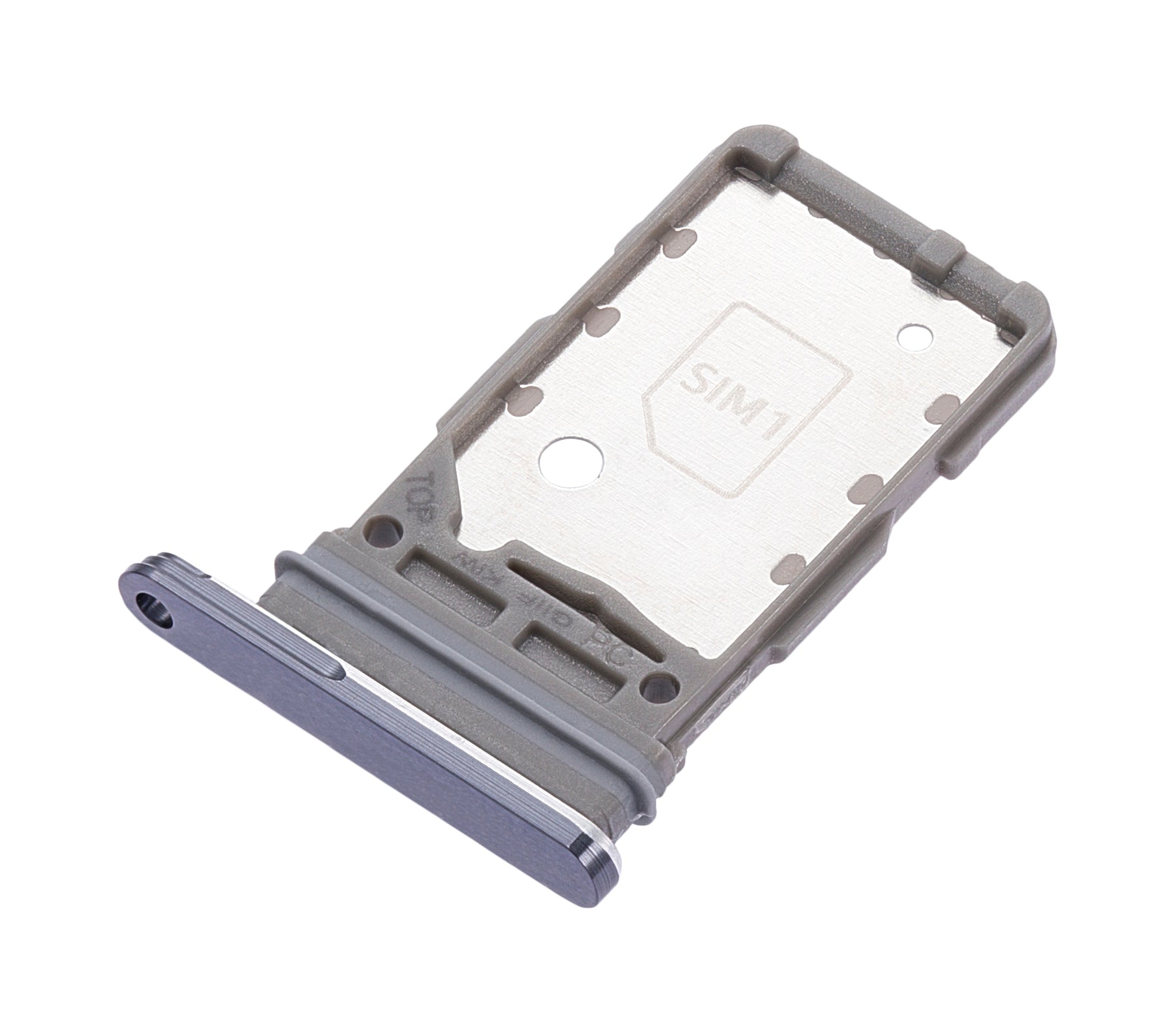 Replacement Dual Sim Card Tray Compatible For Samsung Galaxy S21 Ultra (Phantom Titanium)