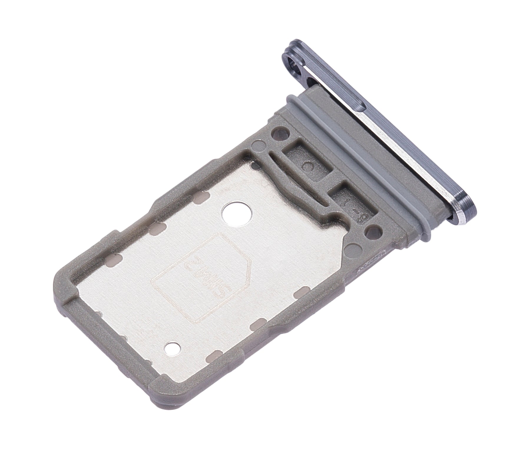 Replacement Dual Sim Card Tray Compatible For Samsung Galaxy S21 Ultra (Phantom Titanium)