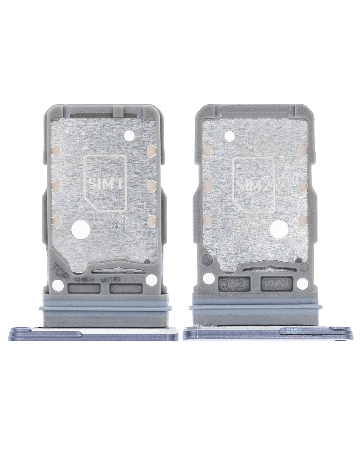 Dual Sim Card Tray Compatible For Samsung Galaxy S21 Ultra Replacement (Phantom Navy)