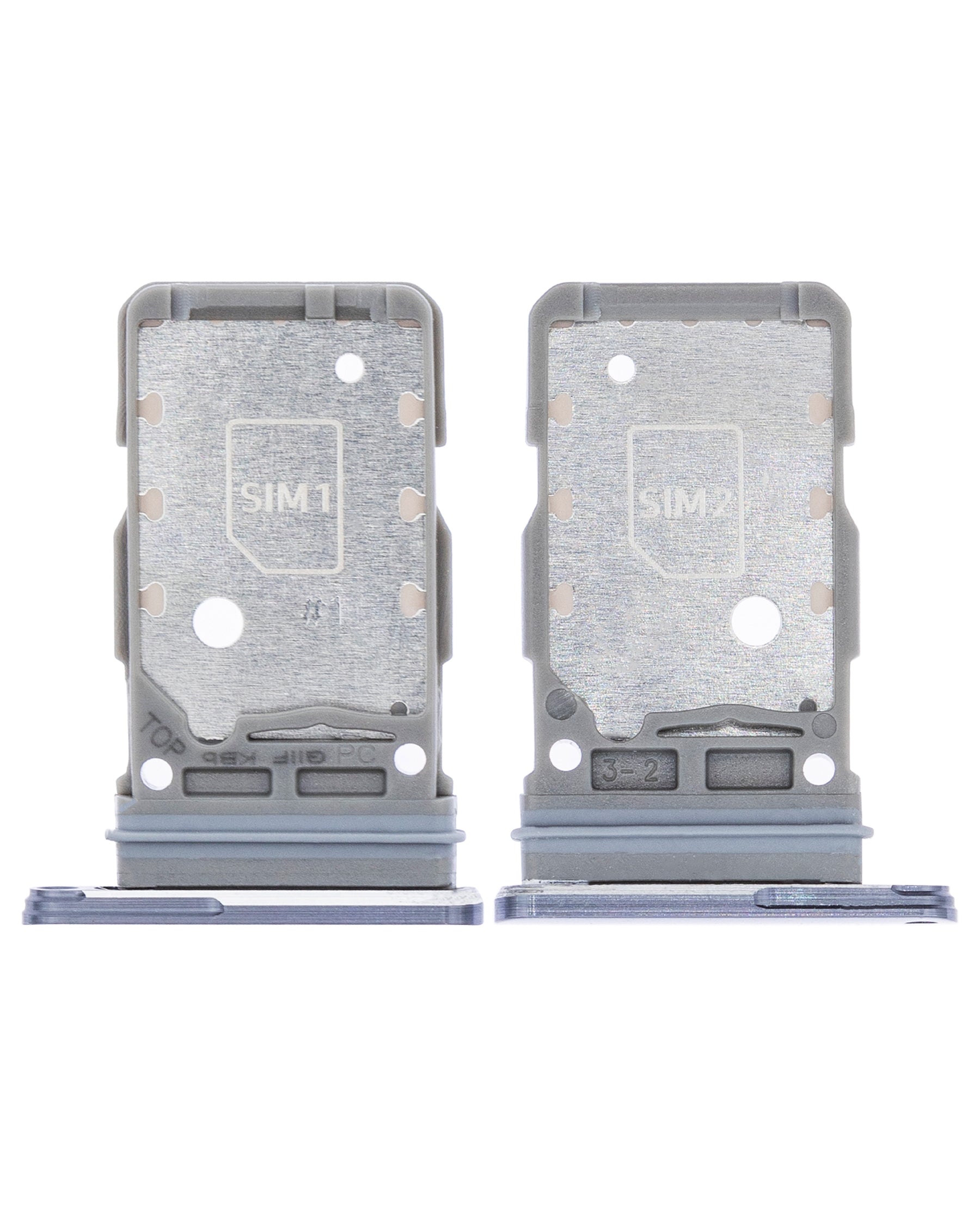 Dual Sim Card Tray Compatible For Samsung Galaxy S21 Ultra Replacement (Phantom Navy)