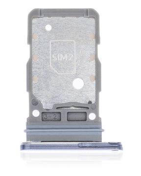 Dual Sim Card Tray Compatible For Samsung Galaxy S21 Ultra Replacement (Phantom Navy)