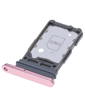 Dual Sim Card Tray Compatible For Samsung Galaxy S21 Replacement (Phantom Pink)
