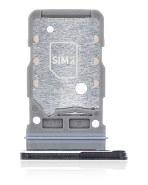Dual Sim Card Tray Compatible For Samsung Galaxy S21 Plus  Replacement(Phantom Black)