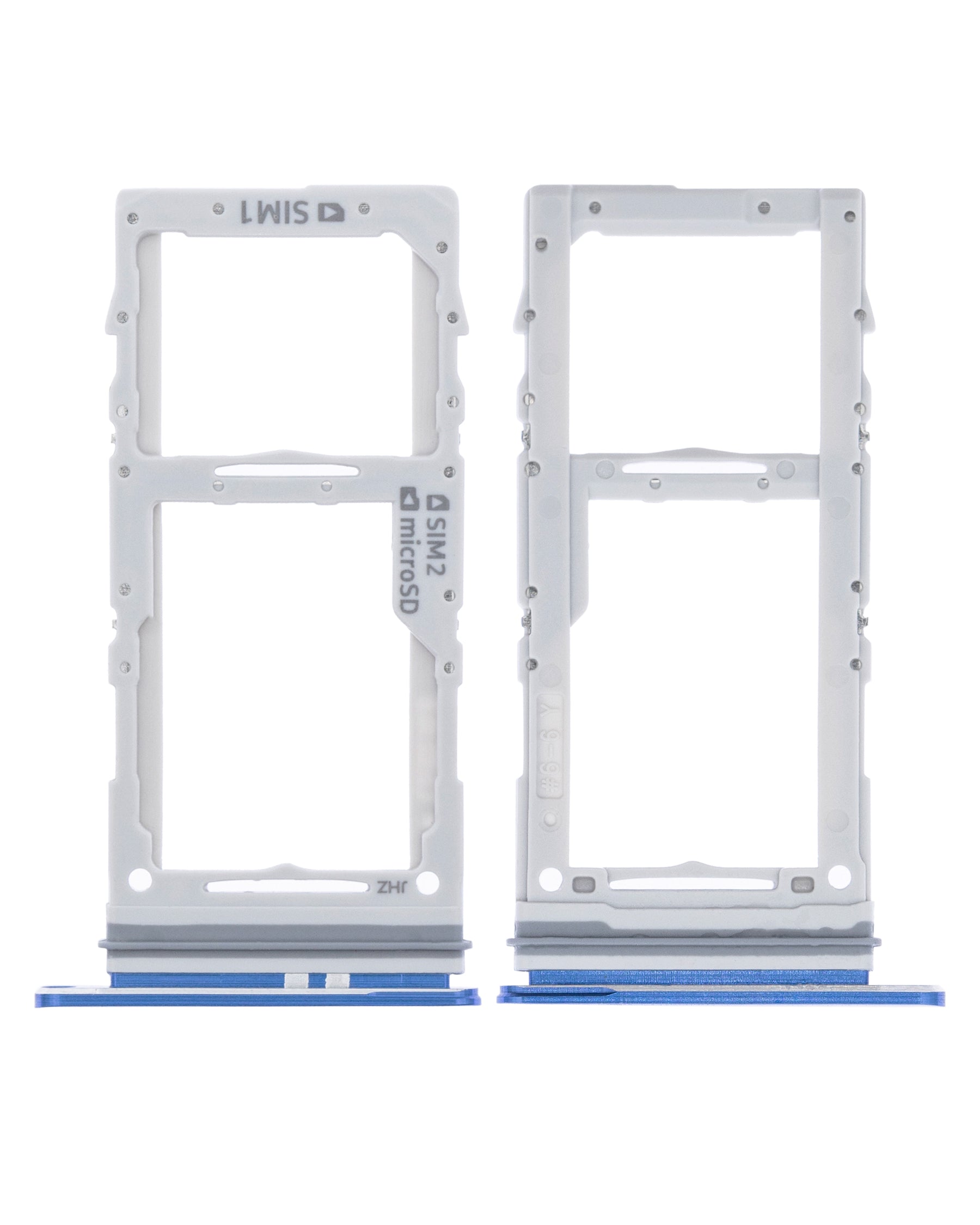 Dual Sim Card Tray Compatible For Samsung Galaxy S20 / S20 Plus / S20 Ultra 5G Replacement by Macfactory.Store (Aura Blue)