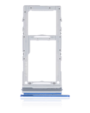 Replacement Dual Sim Card Tray Compatible For Samsung Galaxy S20 / S20 Plus / S20 Ultra 5G (Aura Blue)