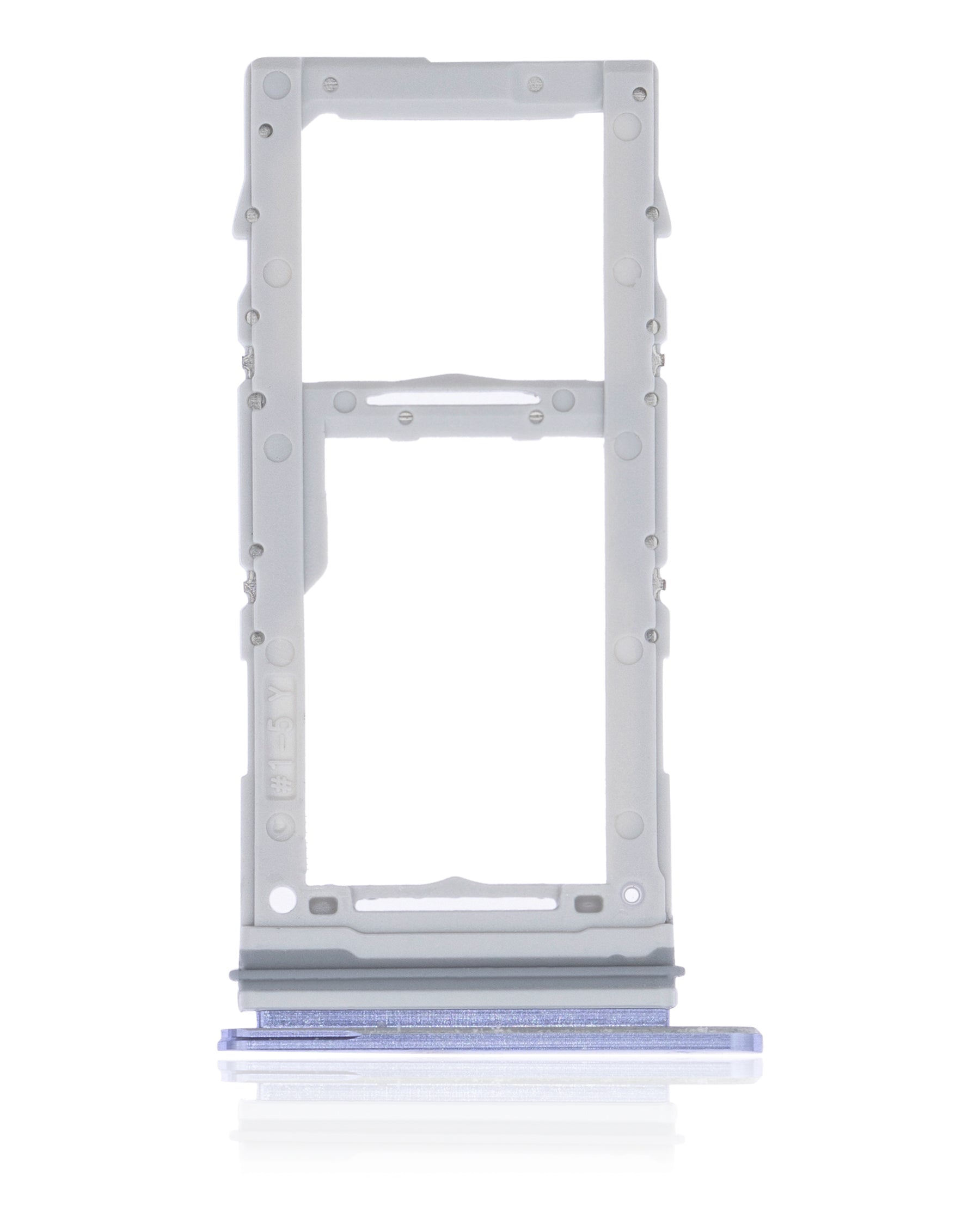 Dual Sim Card Tray Replacement Compatible For Samsung Galaxy S20 / S20 Plus / S20 Ultra 5G (Purple)