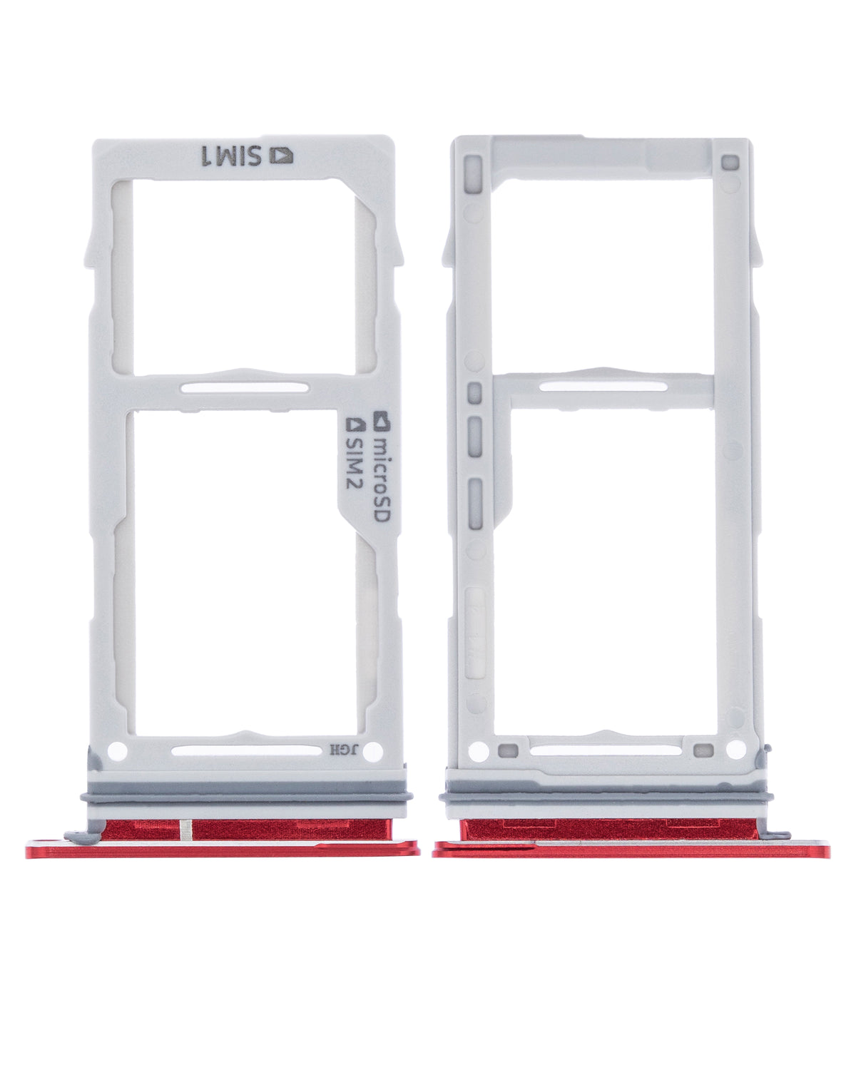 Dual Sim Card Tray Compatible For Samsung Galaxy S10 / S10 Plus Replacement  (Cardinal Red)