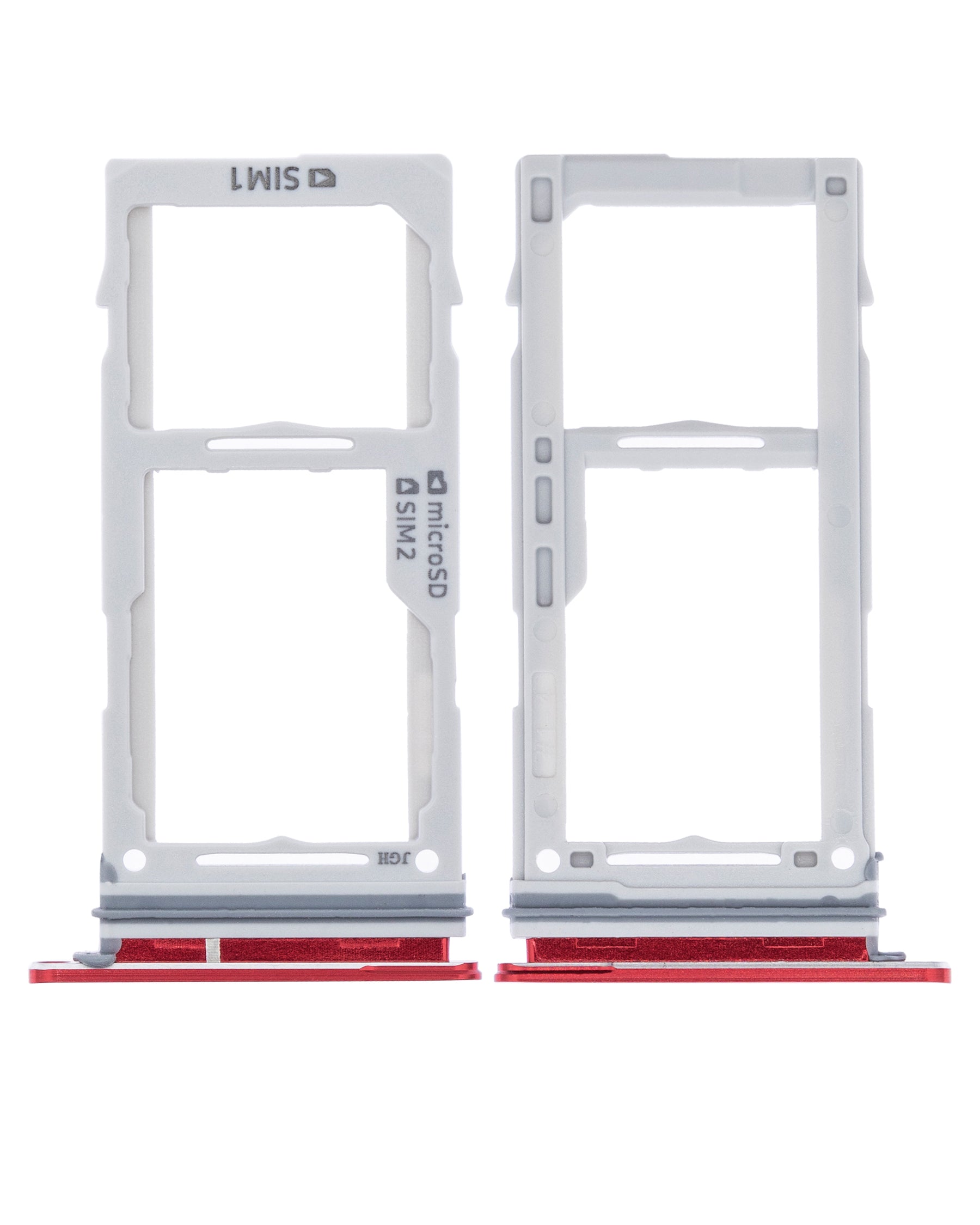 Dual Sim Card Tray Compatible For Samsung Galaxy S10 / S10 Plus Replacement  (Cardinal Red)