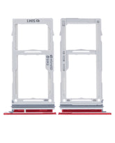 Replacement Dual Sim Card Tray Compatible For Samsung Galaxy S10 / S10 Plus (Cardinal Red)
