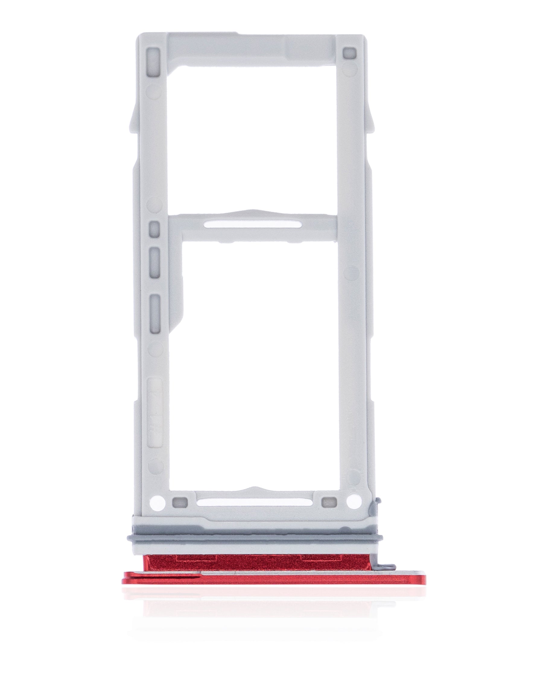 Dual Sim Card Tray Compatible For Samsung Galaxy S10 / S10 Plus Replacement  (Cardinal Red)