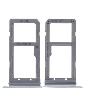 Dual Sim Card Tray Replacement Compatible For Samsung Galaxy S7 Edge (Black)